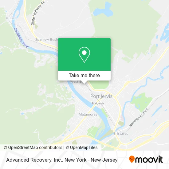 Advanced Recovery, Inc. map