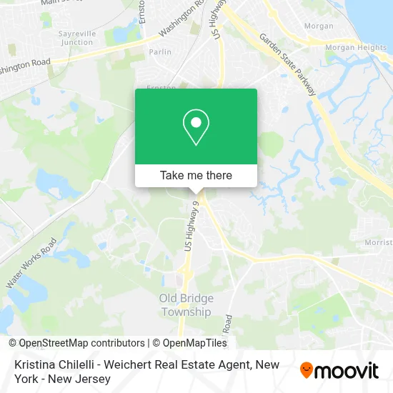 Kristina Chilelli - Weichert Real Estate Agent map