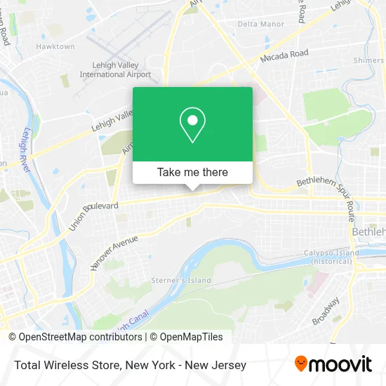 Total Wireless Store map