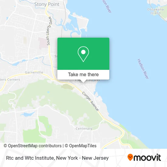 Rtc and Wtc Institute map