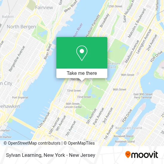 Sylvan Learning map