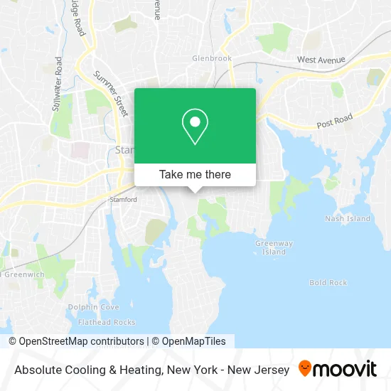 Absolute Cooling & Heating map
