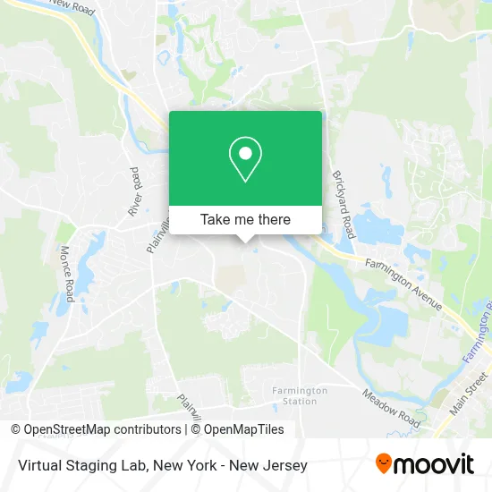 Virtual Staging Lab map