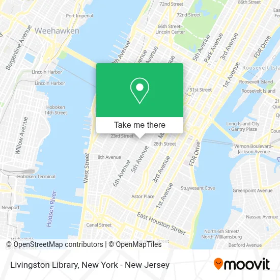Livingston Library map