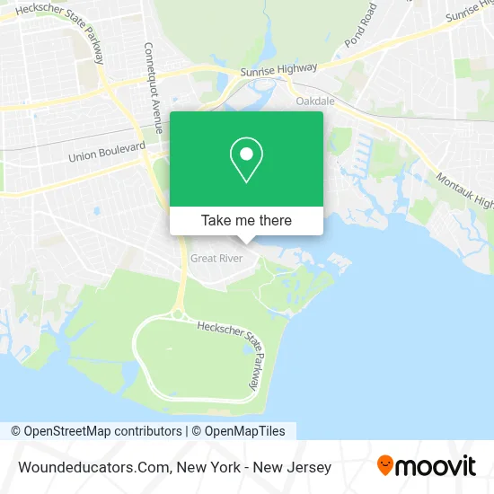 Woundeducators.Com map