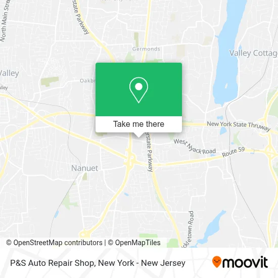 P&S Auto Repair Shop map