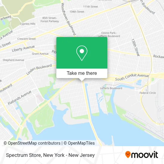 Spectrum Store map