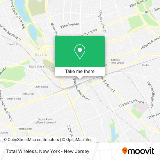 Total Wireless map