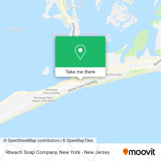 Rbeach Soap Company map