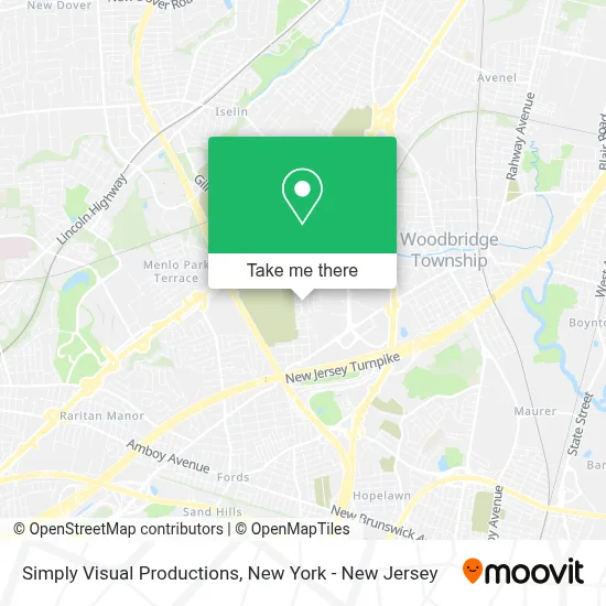 Simply Visual Productions map