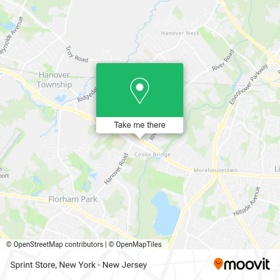 Sprint Store map