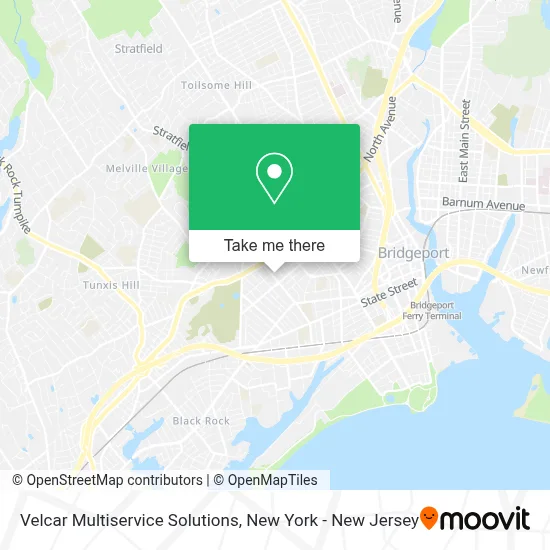 Velcar Multiservice Solutions map