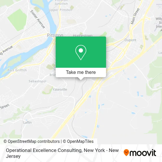 Operational Excellence Consulting map
