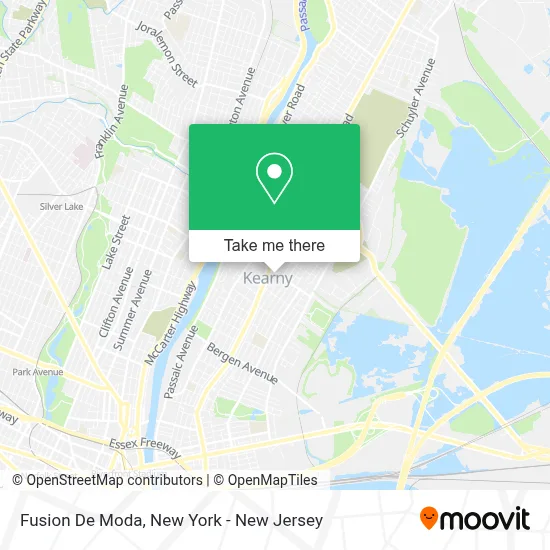 Fusion De Moda map