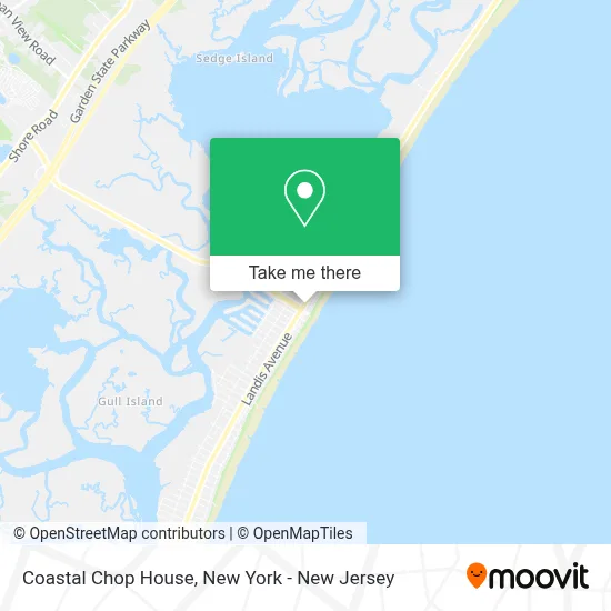 Coastal Chop House map