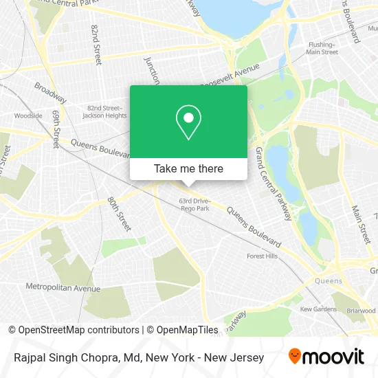 Rajpal Singh Chopra, Md map