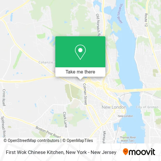 First Wok Chinese Kitchen map