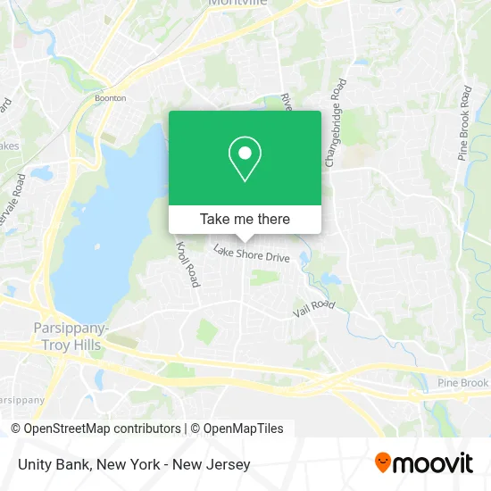 Unity Bank map