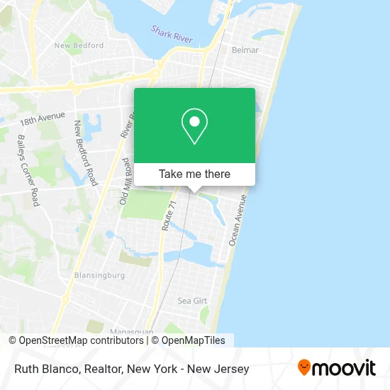Ruth Blanco, Realtor map