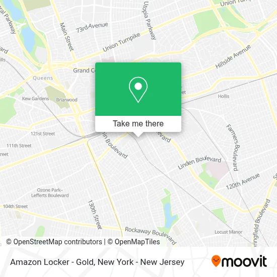 Amazon Locker - Gold map