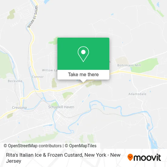 Rita's Italian Ice & Frozen Custard map