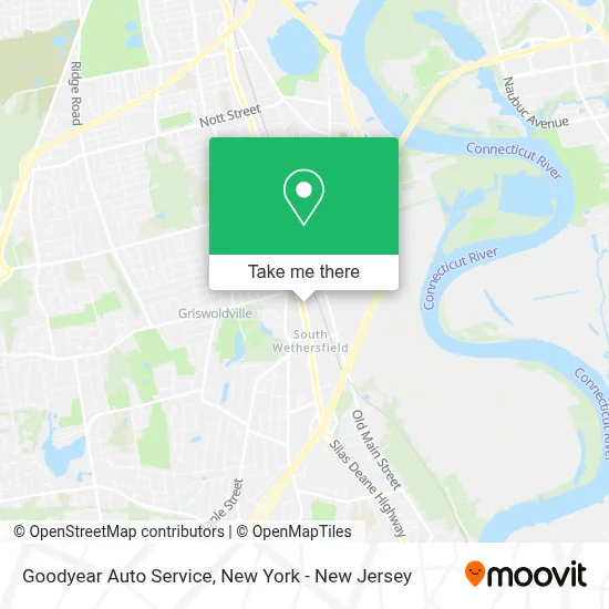 Goodyear Auto Service map