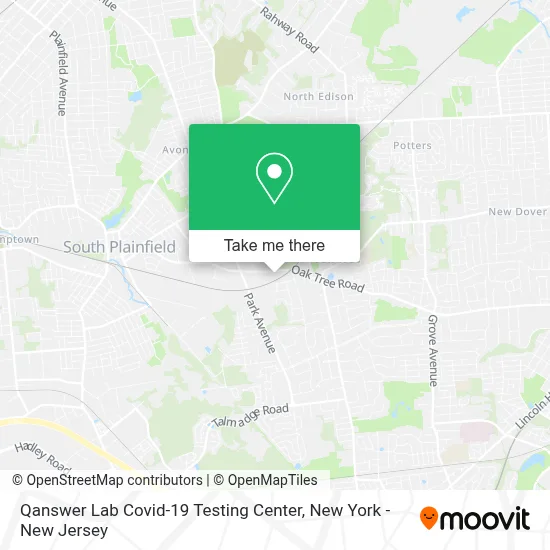 Qanswer Lab Covid-19 Testing Center map
