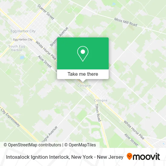 Intoxalock Ignition Interlock map
