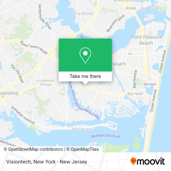 Visiontech map