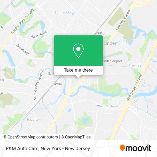 R&M Auto Care map