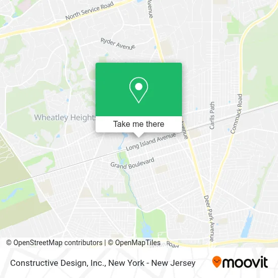Constructive Design, Inc. map