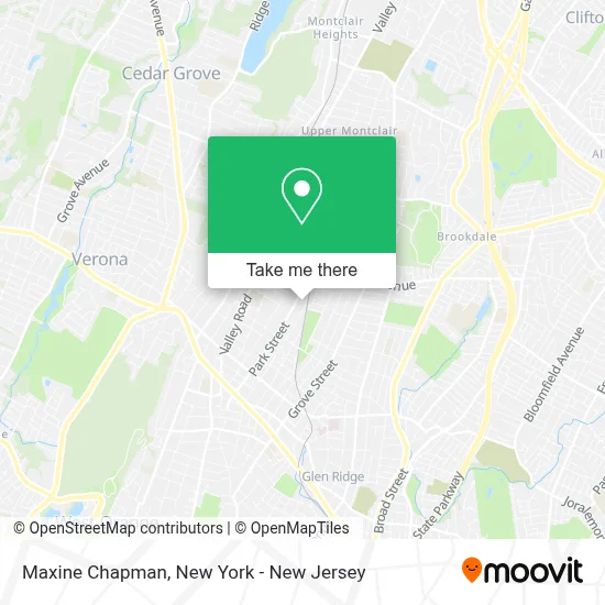 Maxine Chapman map