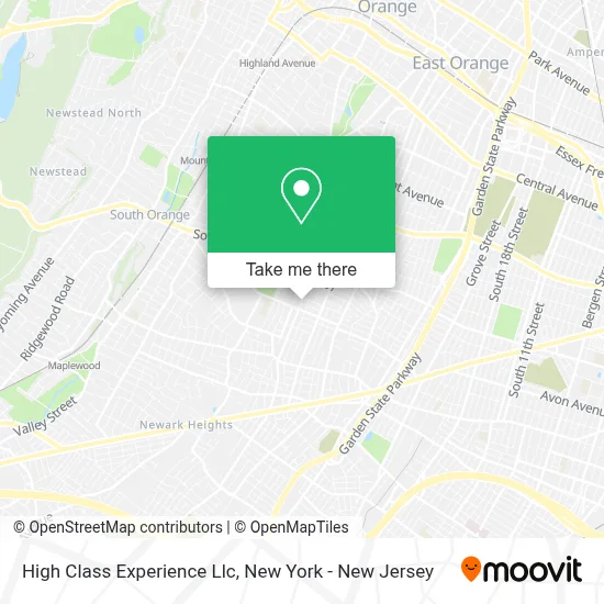 High Class Experience Llc map