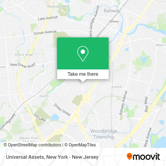 Universal Assets map