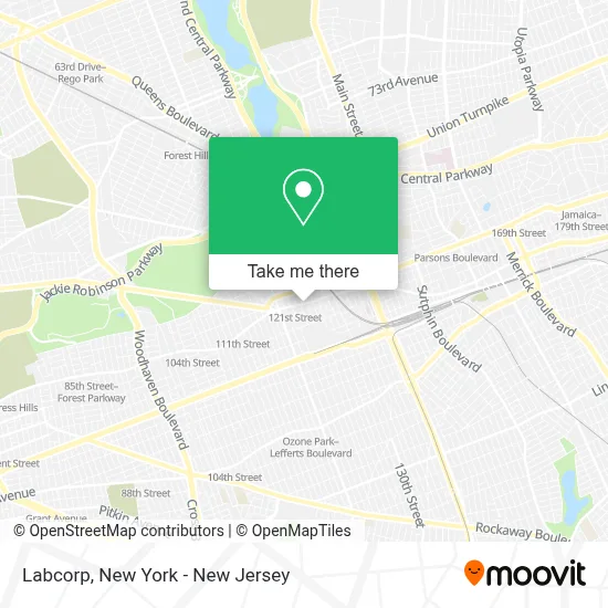 Labcorp map