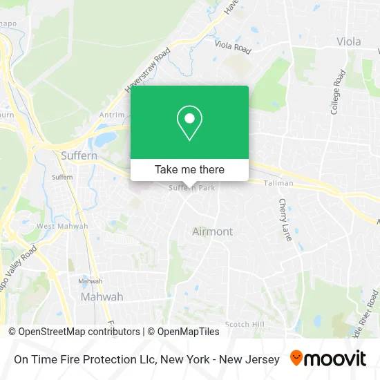 On Time Fire Protection Llc map