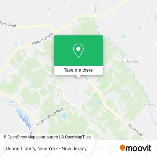 Uconn Library map