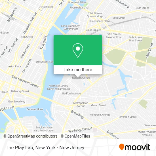 The Play Lab map