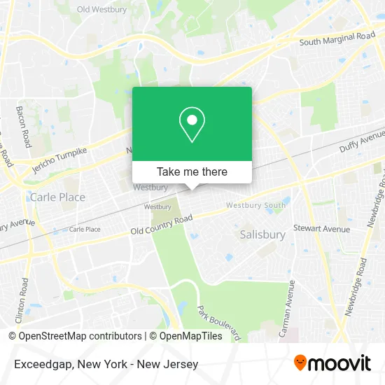 Exceedgap map
