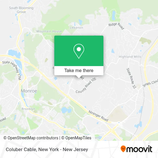 Coluber Cable map