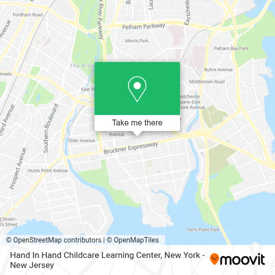 Hand In Hand Childcare Learning Center map