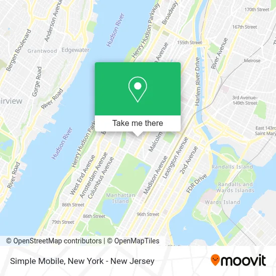 Simple Mobile map