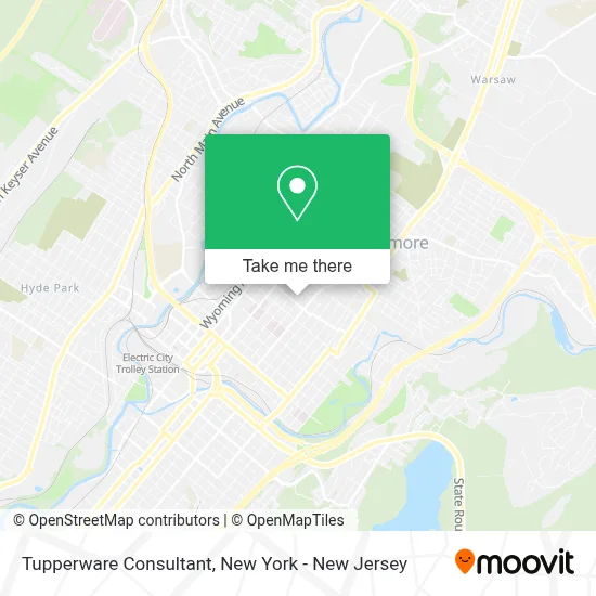 Tupperware Consultant map