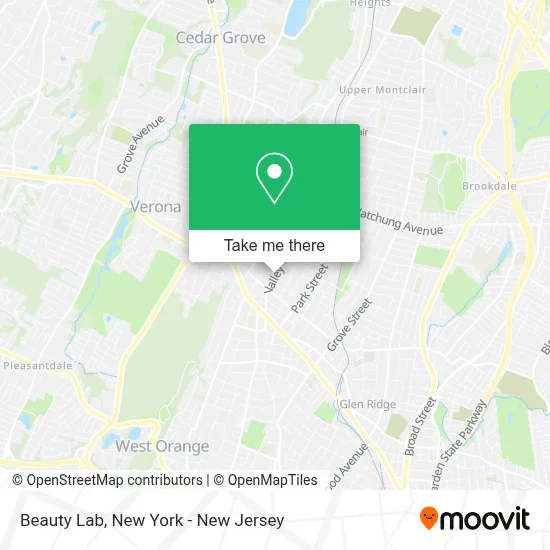 Beauty Lab map