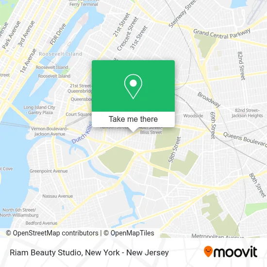 Riam Beauty Studio map