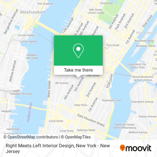 Right Meets Left Interior Design map