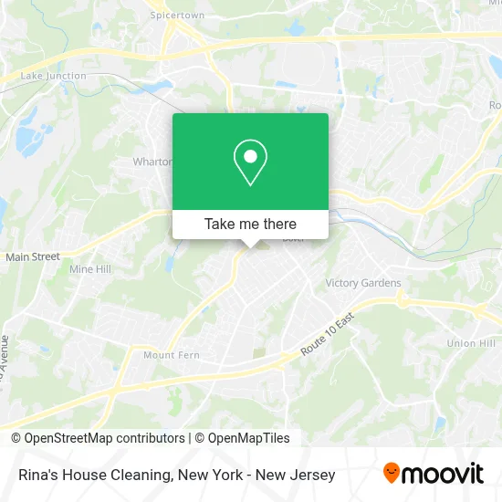 Rina's House Cleaning map