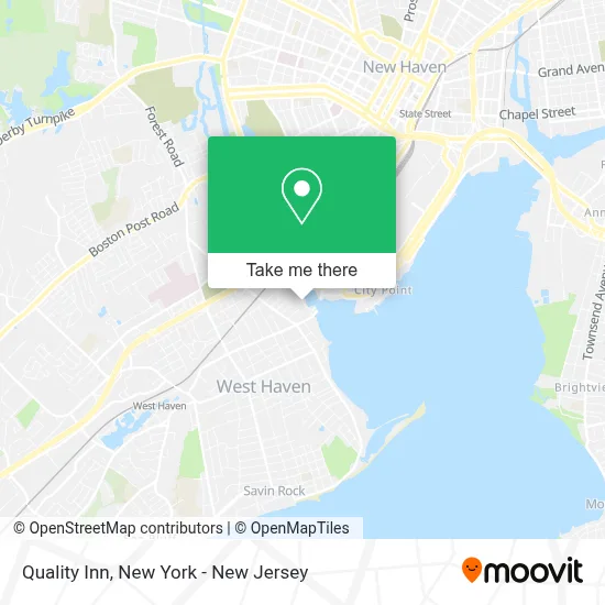 Quality Inn map