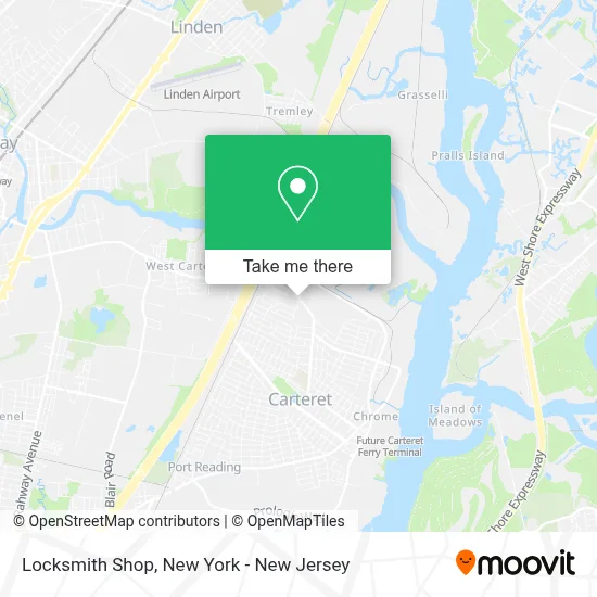 Locksmith Shop map