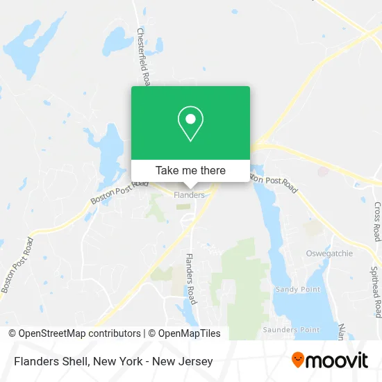 Flanders Shell map